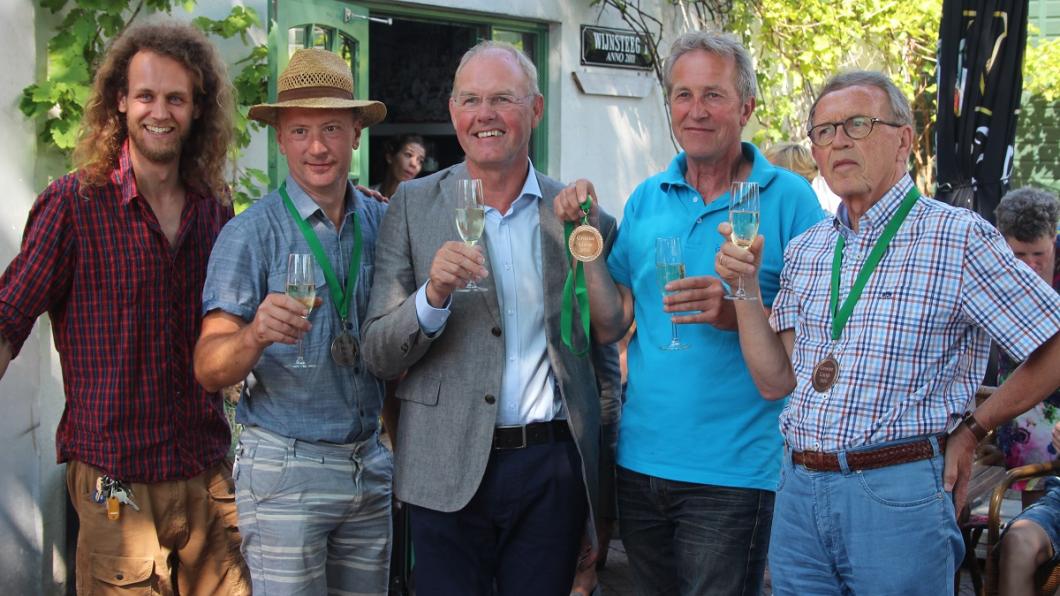 De drie winnende initiatieven Groene Lintje 2016